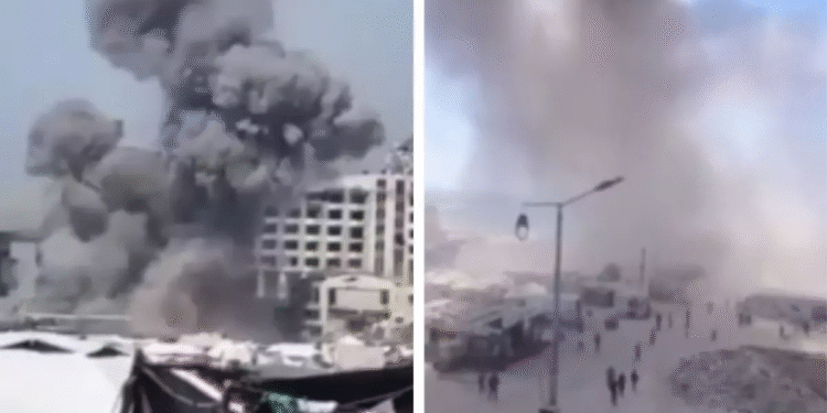 İsrail Gazze’de plajı bombaladı! 21 ölü